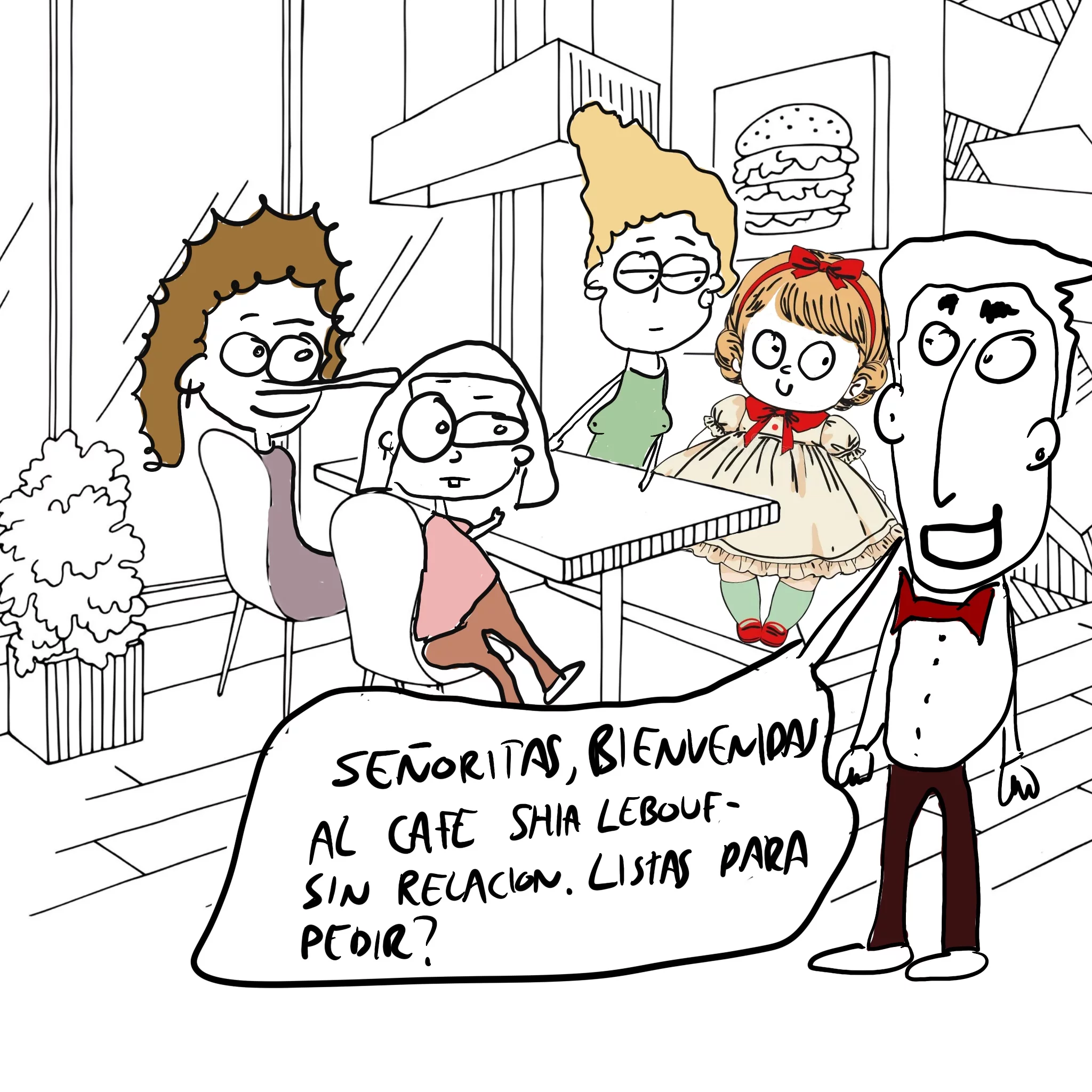 cafe shia lebouf